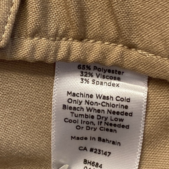 NEW! Talbots Women’s dress pants, Elastic waisted, Color: Khaki, Size 18W - Picture 8 of 9